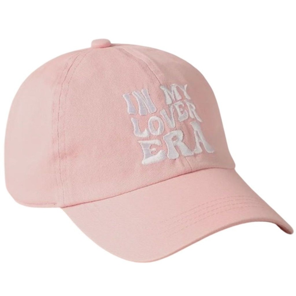 "In My Lover Era" Howdy Darlin Pink Embroidered Baseball Cap Adjustable Strap